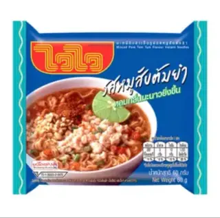 ไวไว รสหมูสับต้มยำ หมูสับ + ไข่ข้น