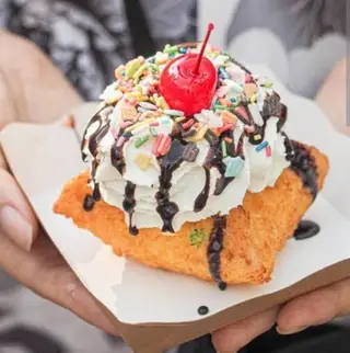 โรจีไอติมทอด ช็อคโกแลต