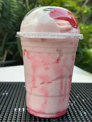 Coconut Strawberry Smoothie