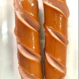 ใส้กรอกไก่หนังกรอบทอด(2ชิ้น)