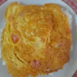 ข้าวใข่เจียวหมูสับ