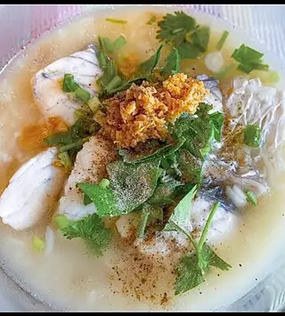 ข้าวต้มแลากระพง