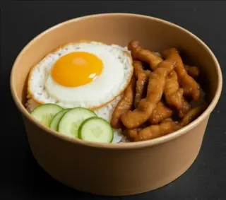 ข้าวหมูทอดชาววัง(สูตรวังหลังศิริราช)