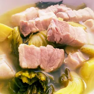 ต้มจืด ผักกาดดอง