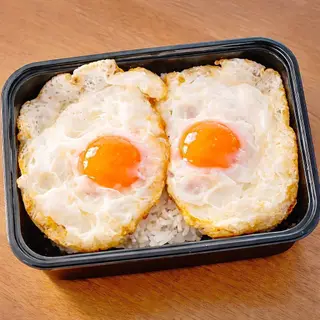 ข้าวไข่ดาว (2ฟอง)