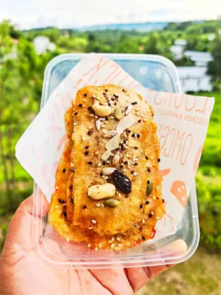 Chewy grain banana
