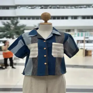 เสื้อผ้าฝ้ายทอมือ ย้อมสีธรรมชาติ