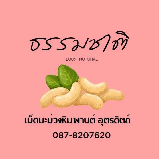 เม็ดมะม่วงหิมพานต์ ไร่ธรรมชาติ