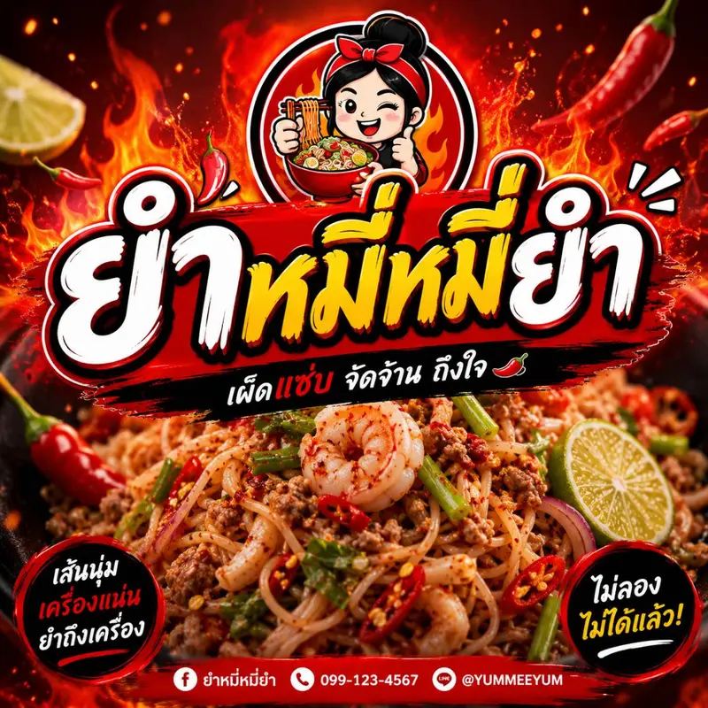 ยำหมี่หมี่ยำ