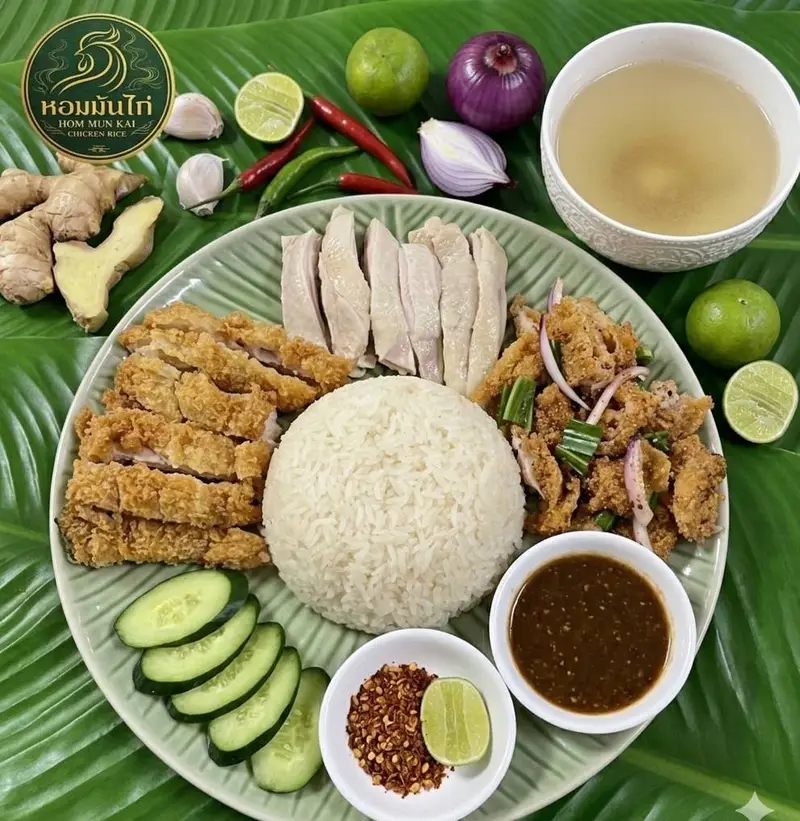 หอมมันไก่ (ข้าวมันไก่ต้มซูวี) สาขา พระยาสุเรนทร์