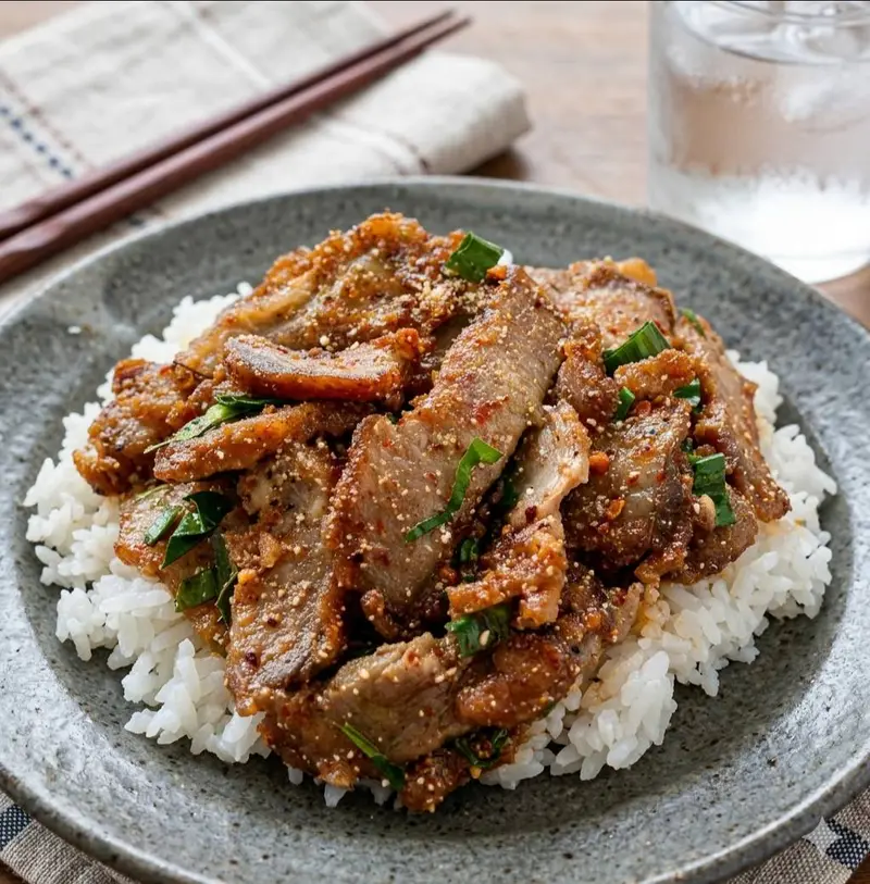ข้าวยำไก่แซ่บ หลังมอ