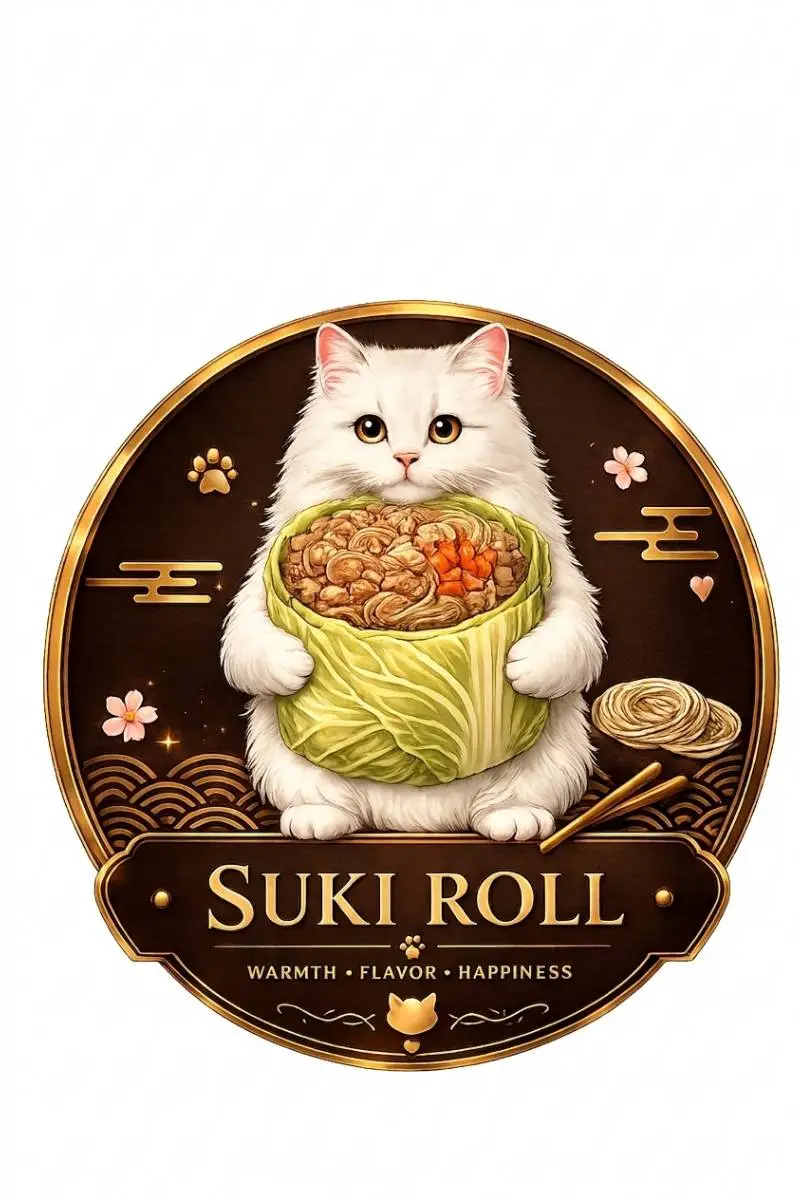 สุกี้โรล สุกี้ห่อผัก